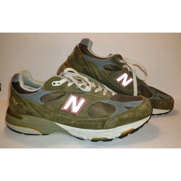 New Balance 993 MR993MAR Semper Fi USMC Green Suede Men’s 10 D USA main image 12